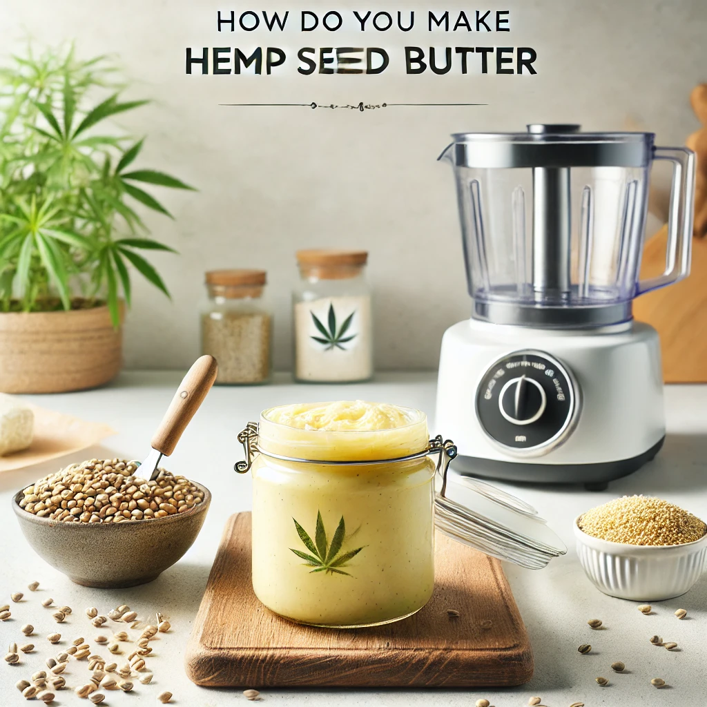 How do you make hemp seed butter