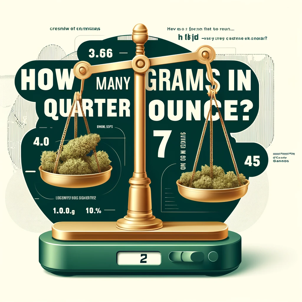 How many grams in a quarter ounce