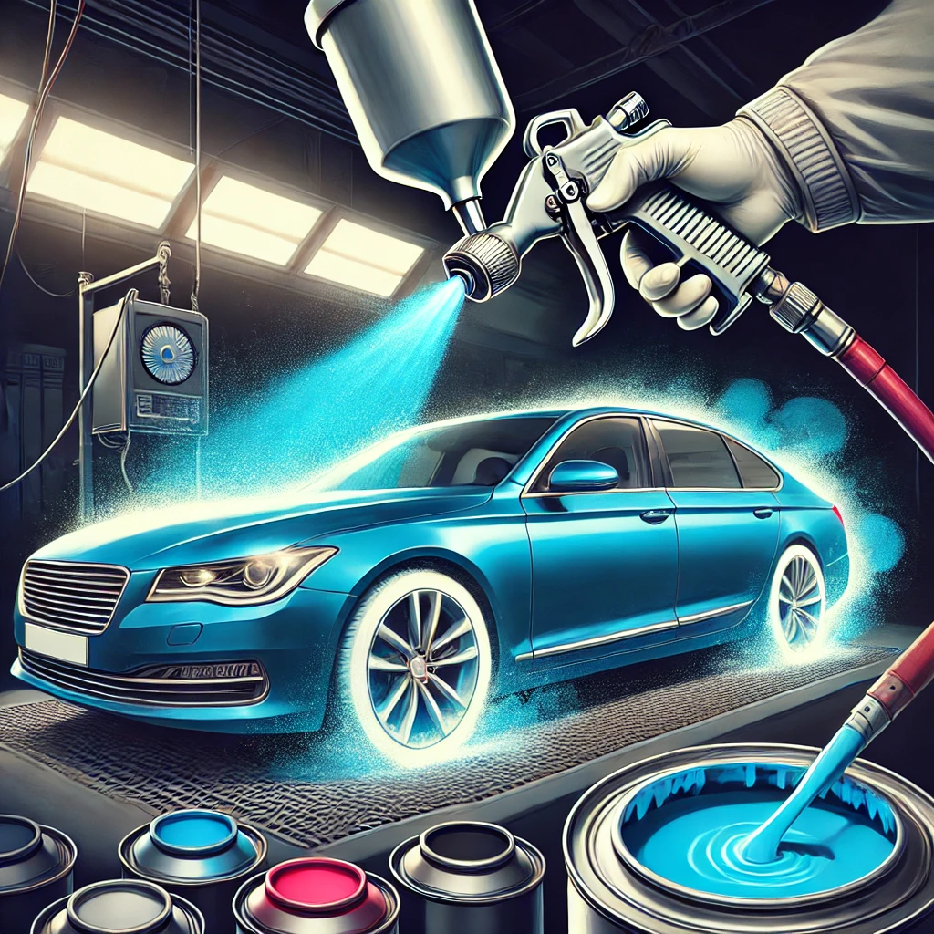 How much paint to paint a car