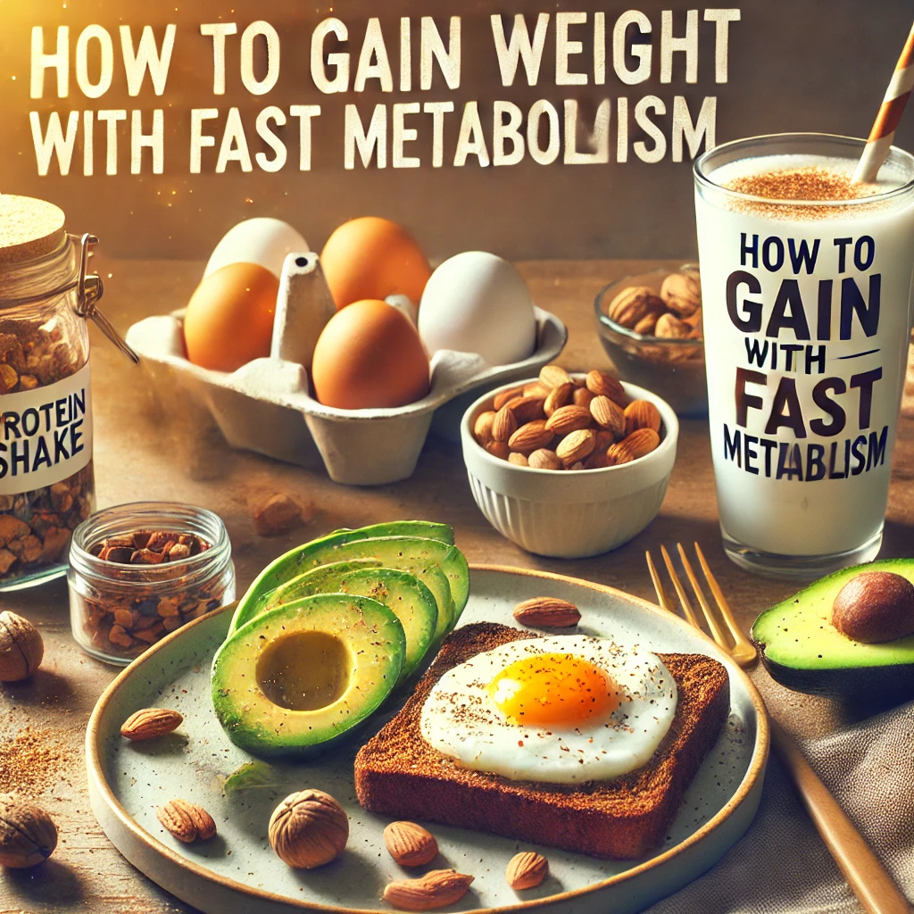 How to gain weight with fast metabolism