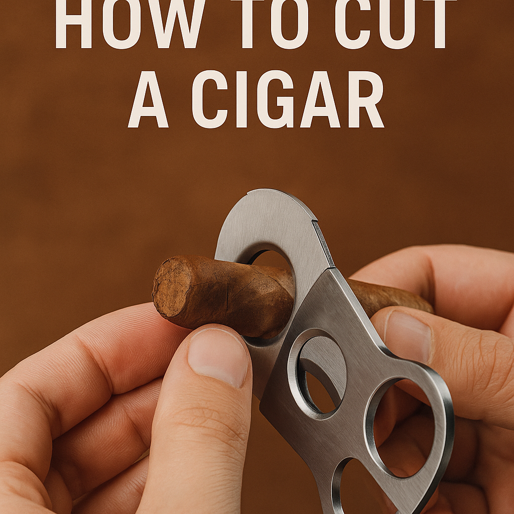 How to cut a cigar