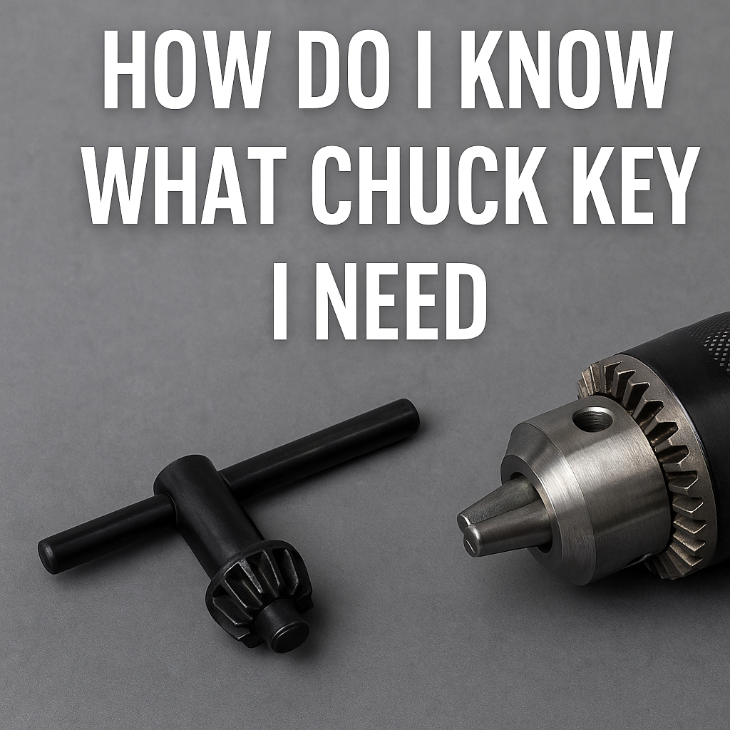 How do I know what chuck key I need