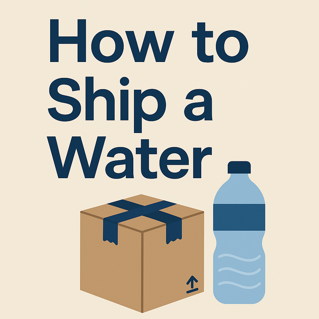 How to ship a water