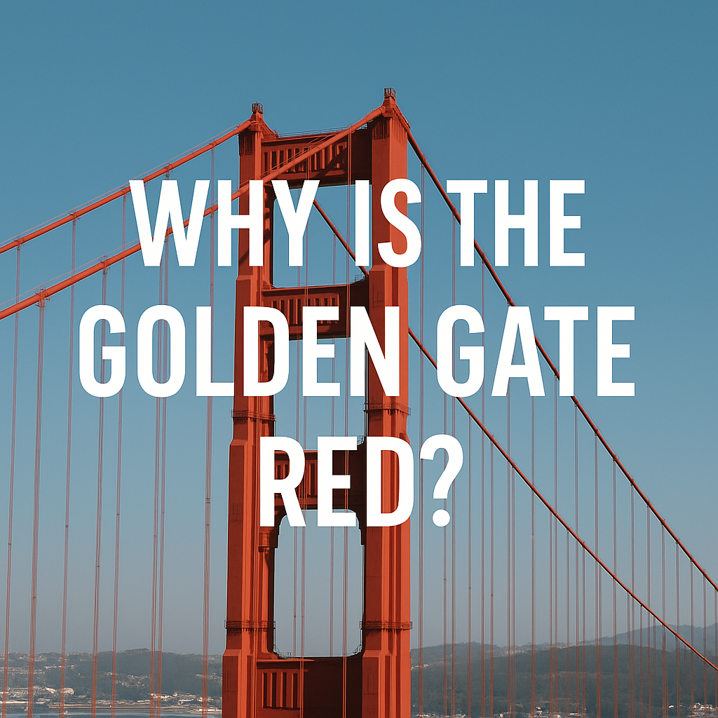 Why is the golden gate red