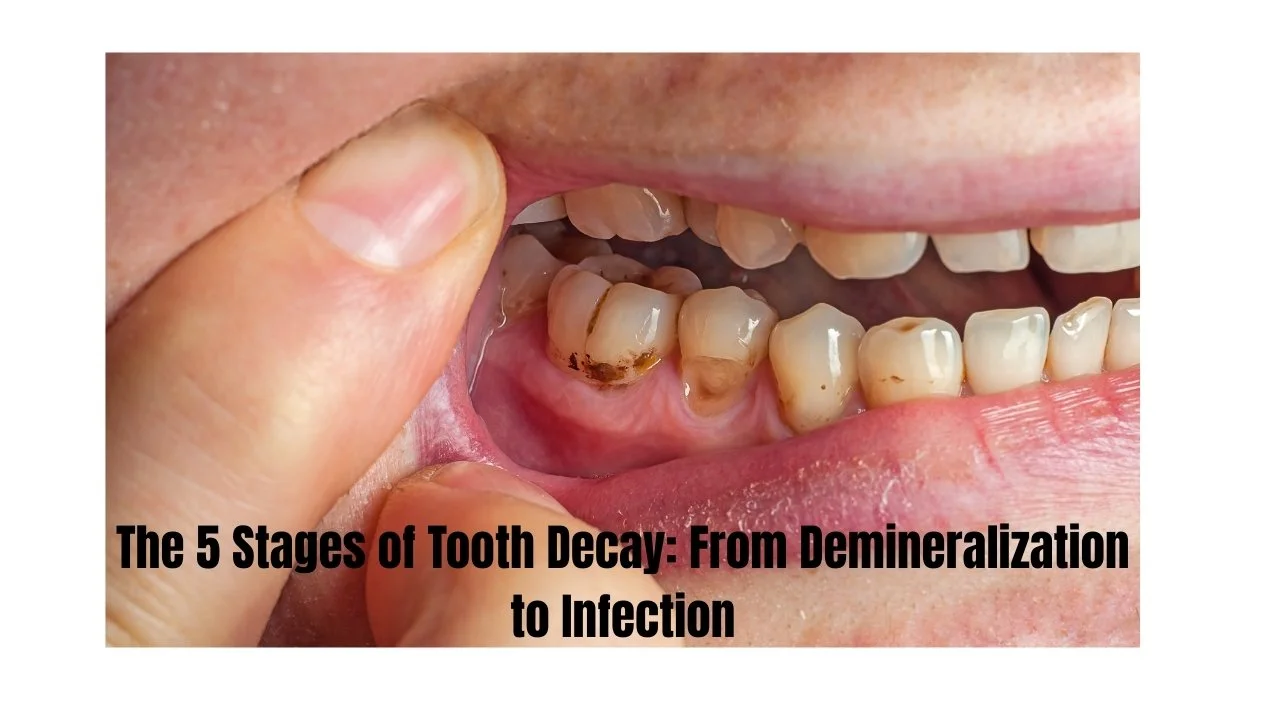 The 5 Stages of Tooth Decay: From Demineralization to Infection