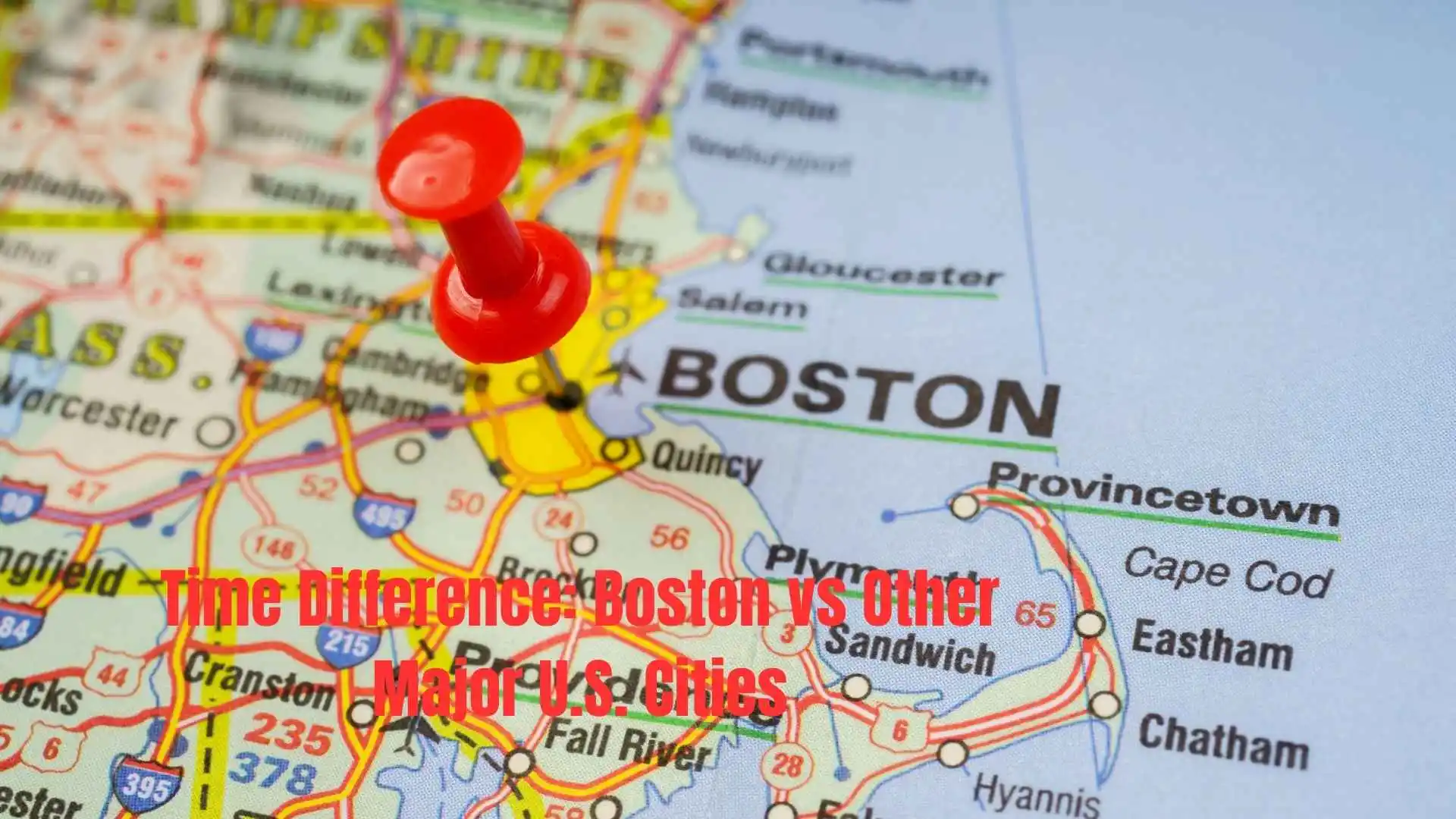 Time Difference: Boston vs Other Major U.S. Cities